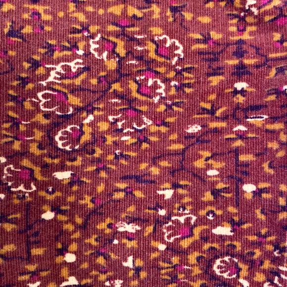 NWT stretchy corduroy high waisted skinny Anthropologie Pilcro pants size 30 - Picture 9 of 13